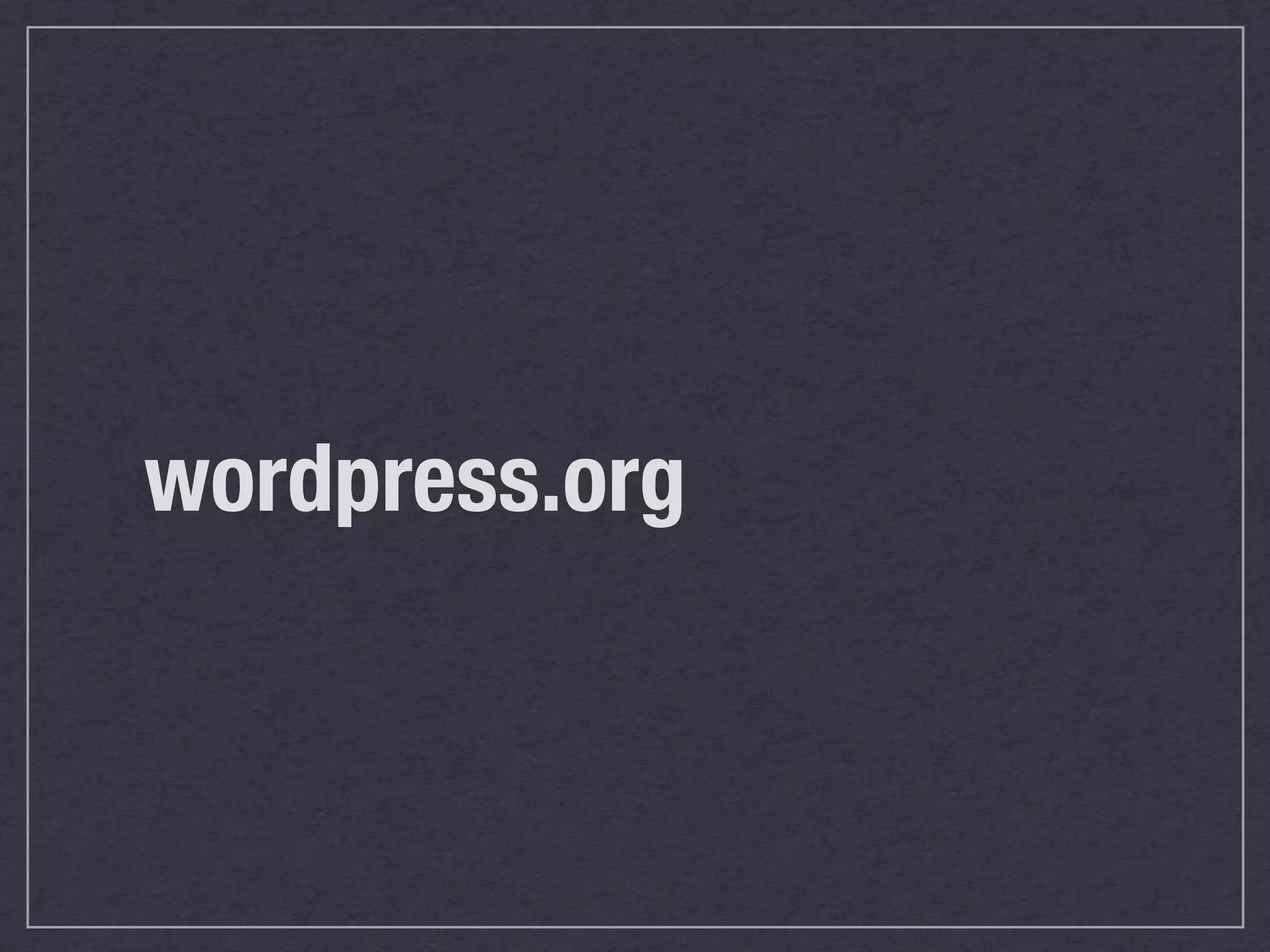 wordpress.org
 
