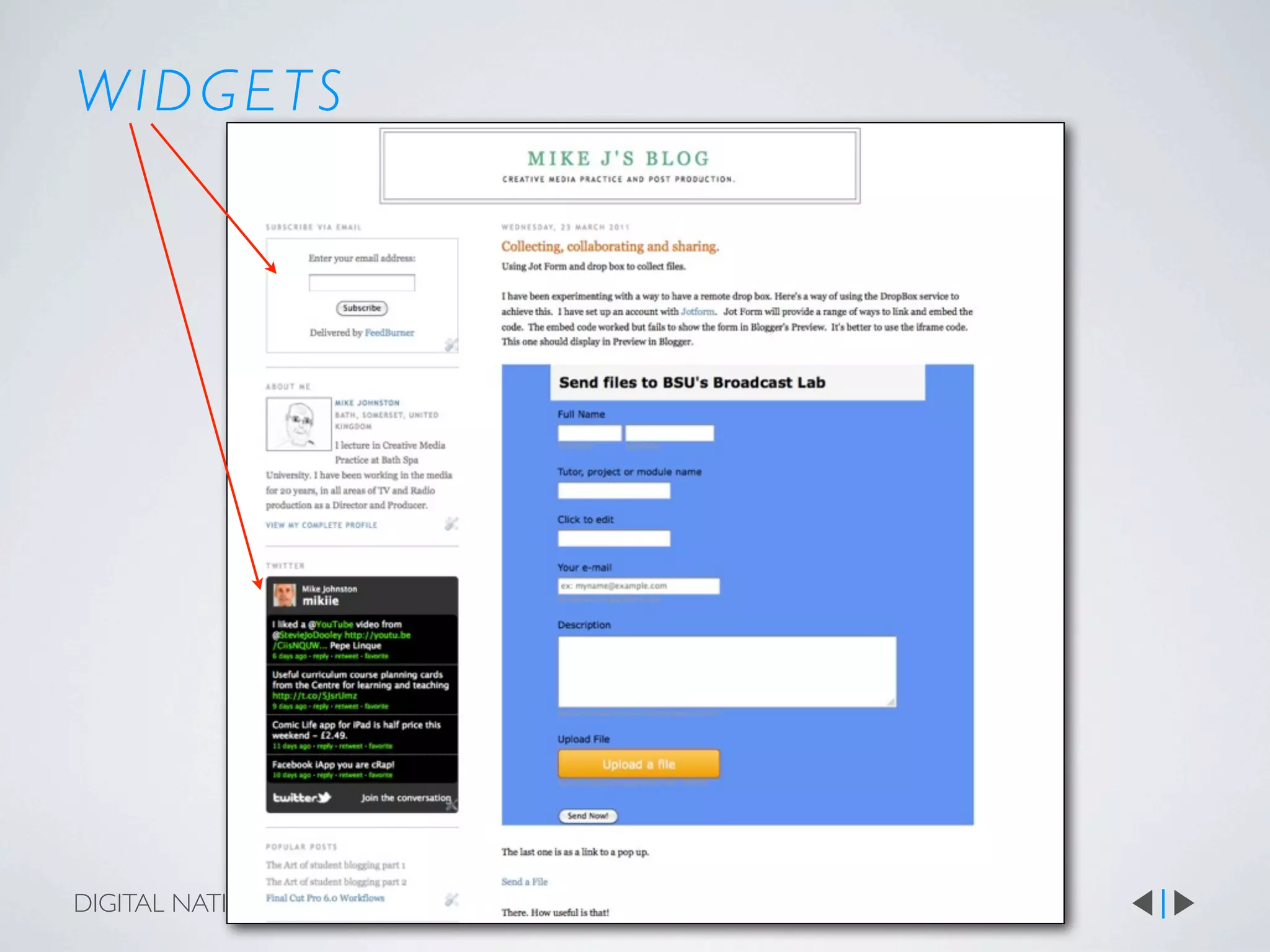 WIDGETS




DIGITAL NATIVES 01
 