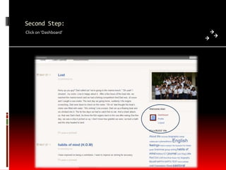 Second Step:Click on ‘Dashboard’