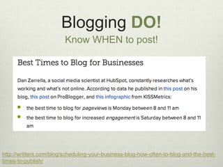 Blogging Dos and Don'ts