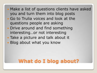 Blogging For Business