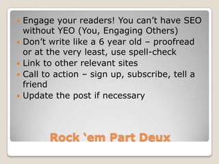 Blogging For Business