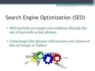 To share ideas, promote your business, or to just stand out from others in the social marketing world.Finding a blog topicFinding a topic is one of the most important decisions when creating a new blog. Here are a few tips given to me by Clay Travis (www.claytravis.net) and Drew Magary (www.kissingsuzykolber.com)Your topic should be different from current blogs(avoid well-worn topics)Find an appropriate scope (especially for news blogs)