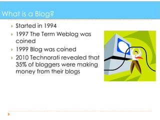 Blogging for Business | PPT