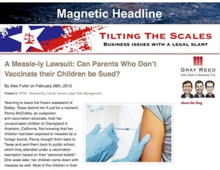 17
Magnetic Headline
 