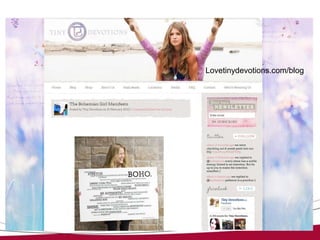 Lovetinydevotions.com/blog
 