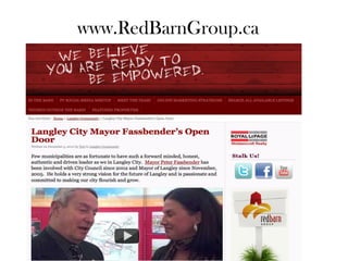www.RedBarnGroup.ca
 