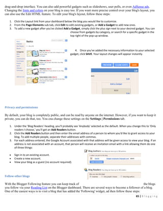 Blogging Tactical Guide