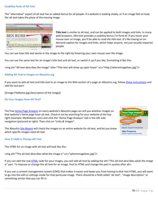 Blogging Tactical Guide