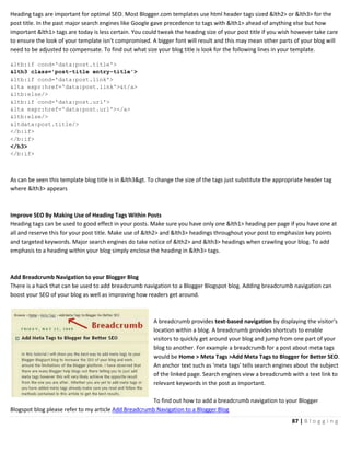 Blogging Tactical Guide
