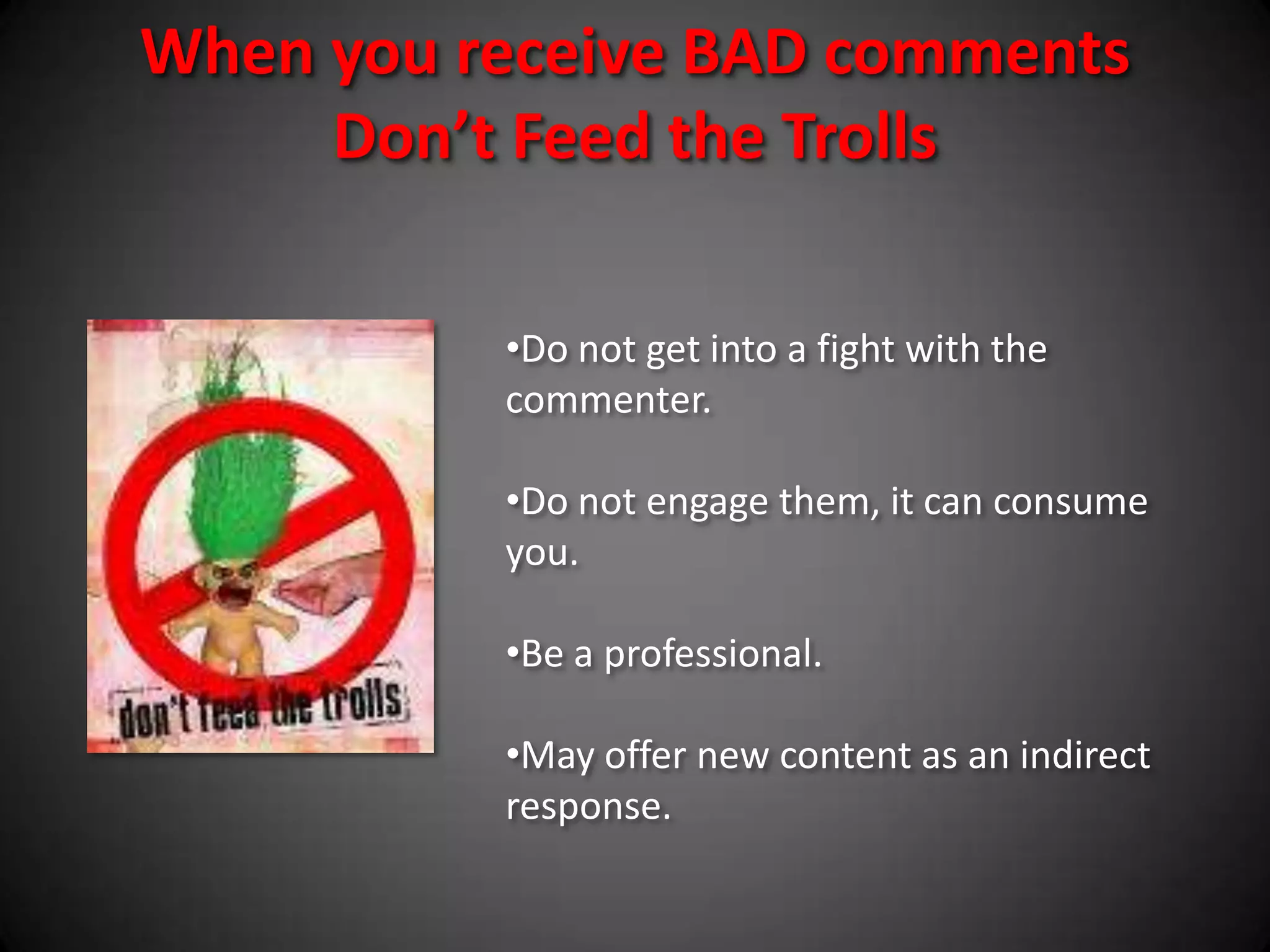 3. DefinitionsCreate posts to help people understandTerminologyLingoTricks of the trade in your fieldTrain your future customers to be mini-experts