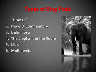 5. For AttractionThe more “real” you are, the more you will attract true fans.Trying to be “perfect” on your blog makes you unappealing – show your trials and tribulations for others to identify with.Creating a facade of the perfect you will be impossible to maintain as your audience grows & is attracted to someone that you are not.*Posers attract Posers!