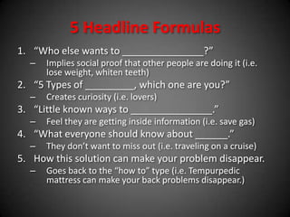 And many, many more…