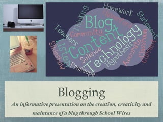 Blogging ,[object Object]