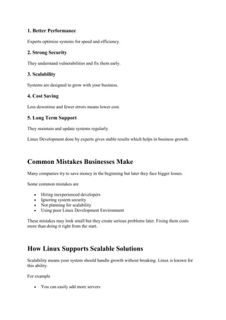 Hire Expert Linux Developers for Scalable and Secure Business Solutions ...