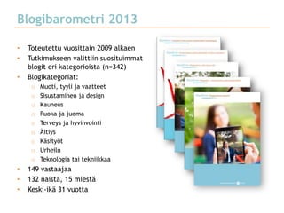 Manifesto Blogibarometri 2013 Slide 4