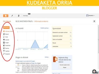 KUDEAKETA ORRIA
BLOGGER
 