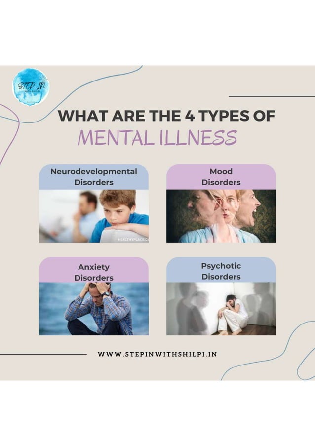 What are the 4 Types of Mental Illness psychotherapist explains PDF