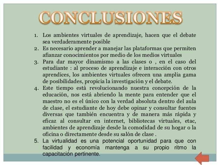 AMBIENTES VIRTUALES DE APRENDIZAJE