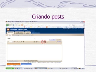 Criando posts 
