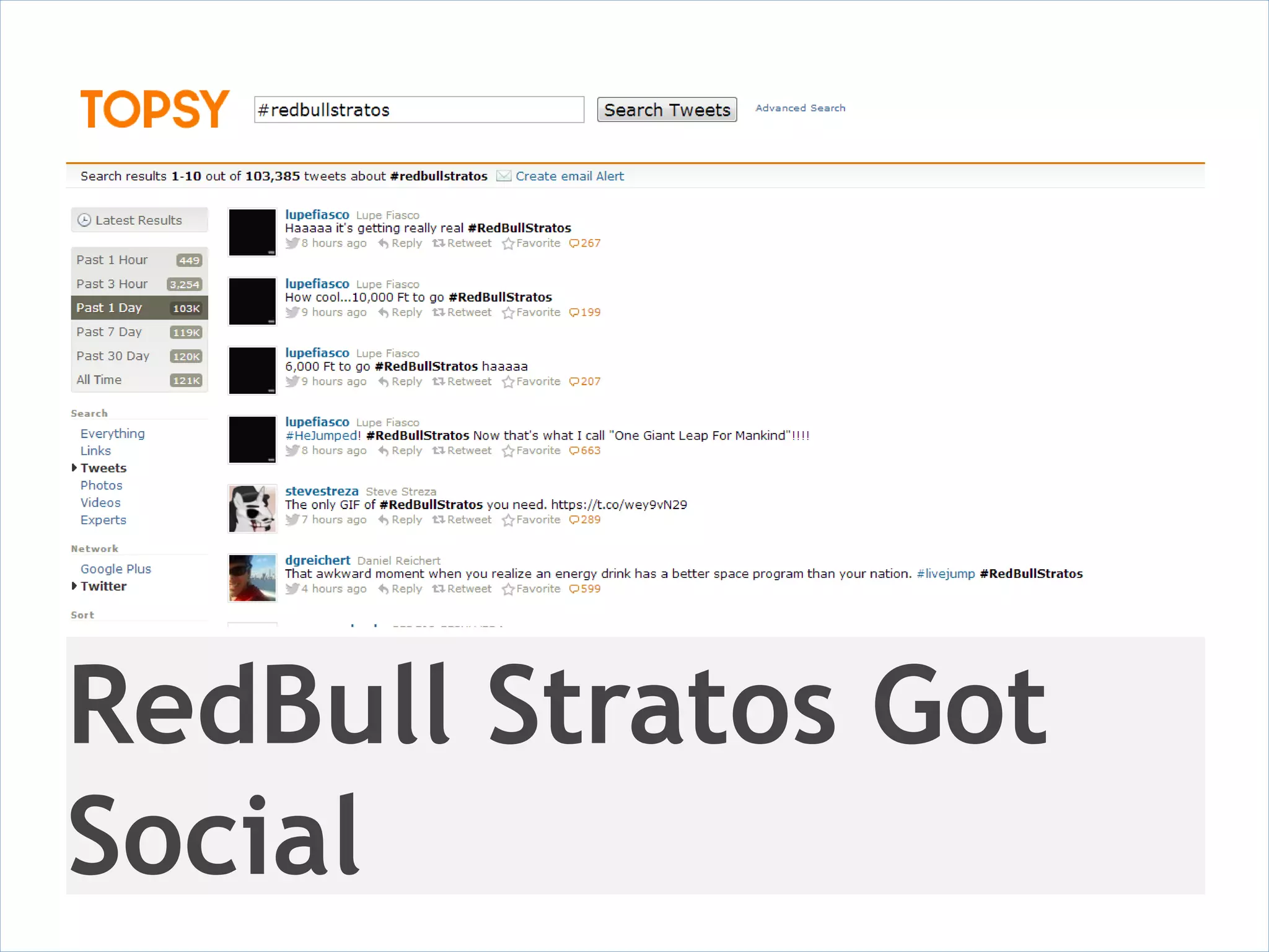 RedBull Stratos Got
Social
 