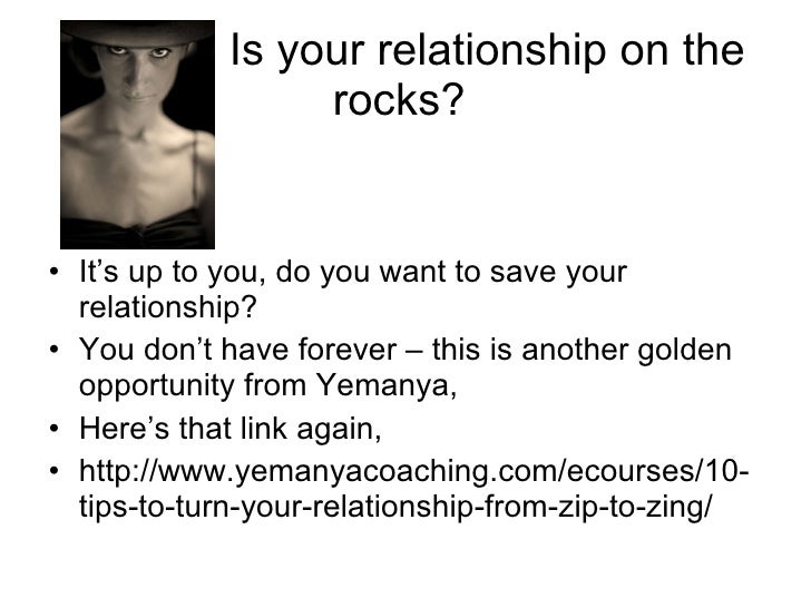 Is Your Relationship On The Rocks?