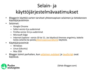 Seuraa Puulan seutuopiston
rehtorin blogia osoitteessa
www.oppimiseniloa.wordpress.com
Uusimmat päivitykset myös
Puulan se...