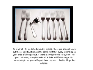 InformationDescriptionUse/BenefitBlogger is a free blog publishing tool from Google for easily sharing your thoughts. A blog is a personal diary. A daily pulpit. A collaborative space. A political soapbox. A breaking-news outlet. A collection of links. Your own private thoughts. Memos to the world.Your blog is whatever you want it to be. There are millions of them, in all shapes and sizes, and there are no real rules. Set up blog