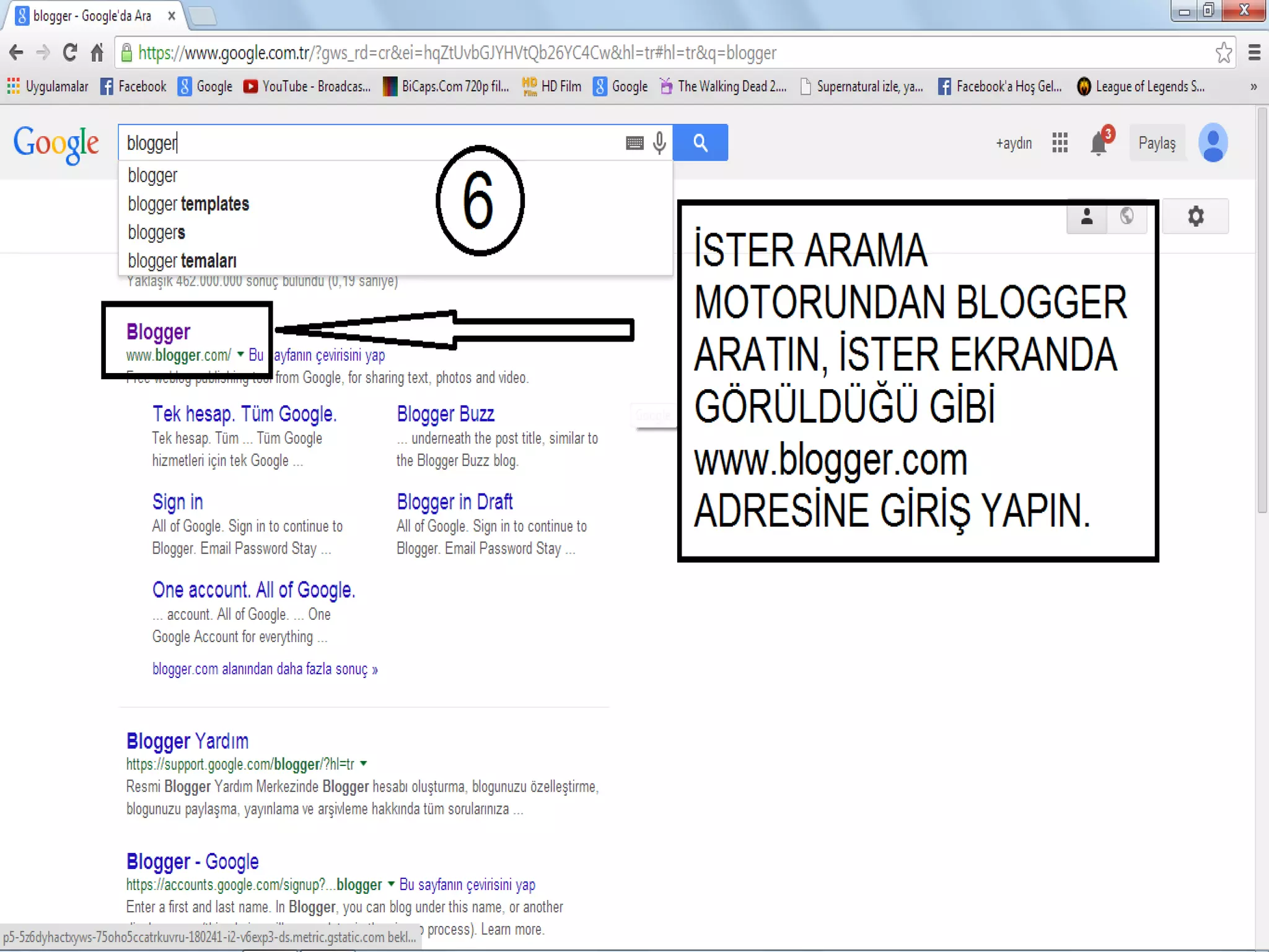 Blog oluşturma resimli anlatım