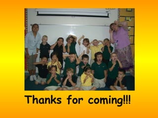 Thanks for coming!!! 