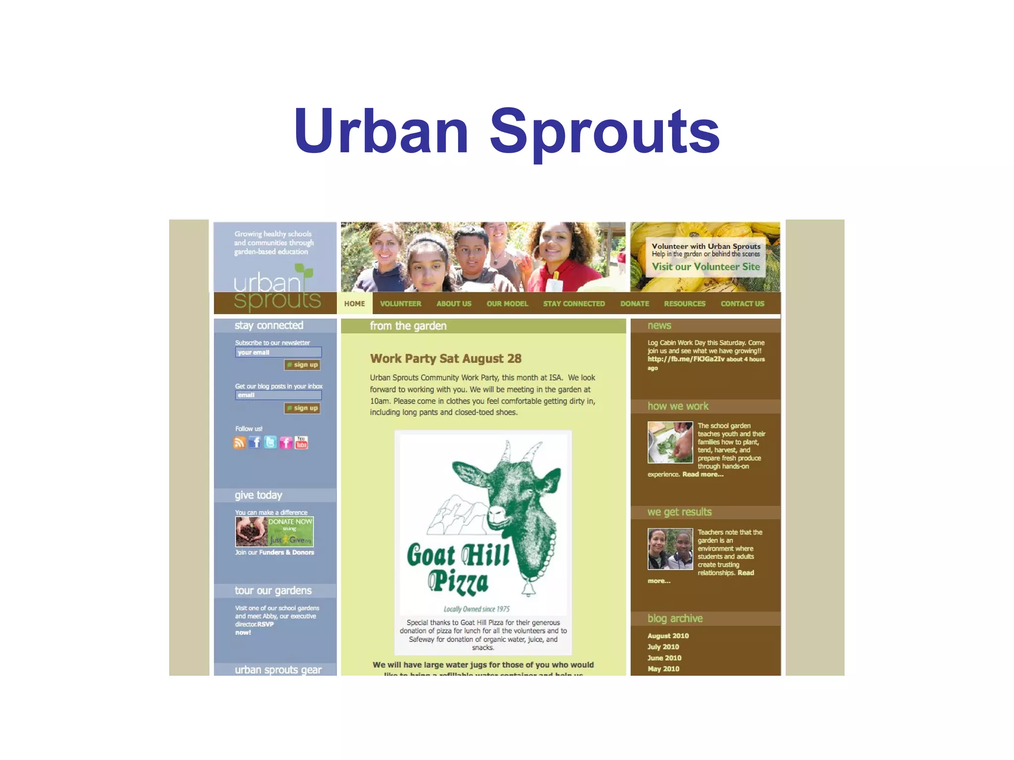 Urban Sprouts 