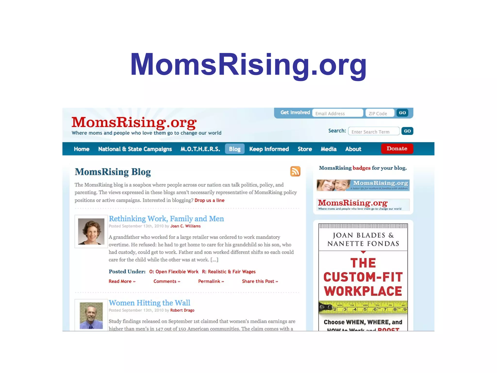 MomsRising.org 