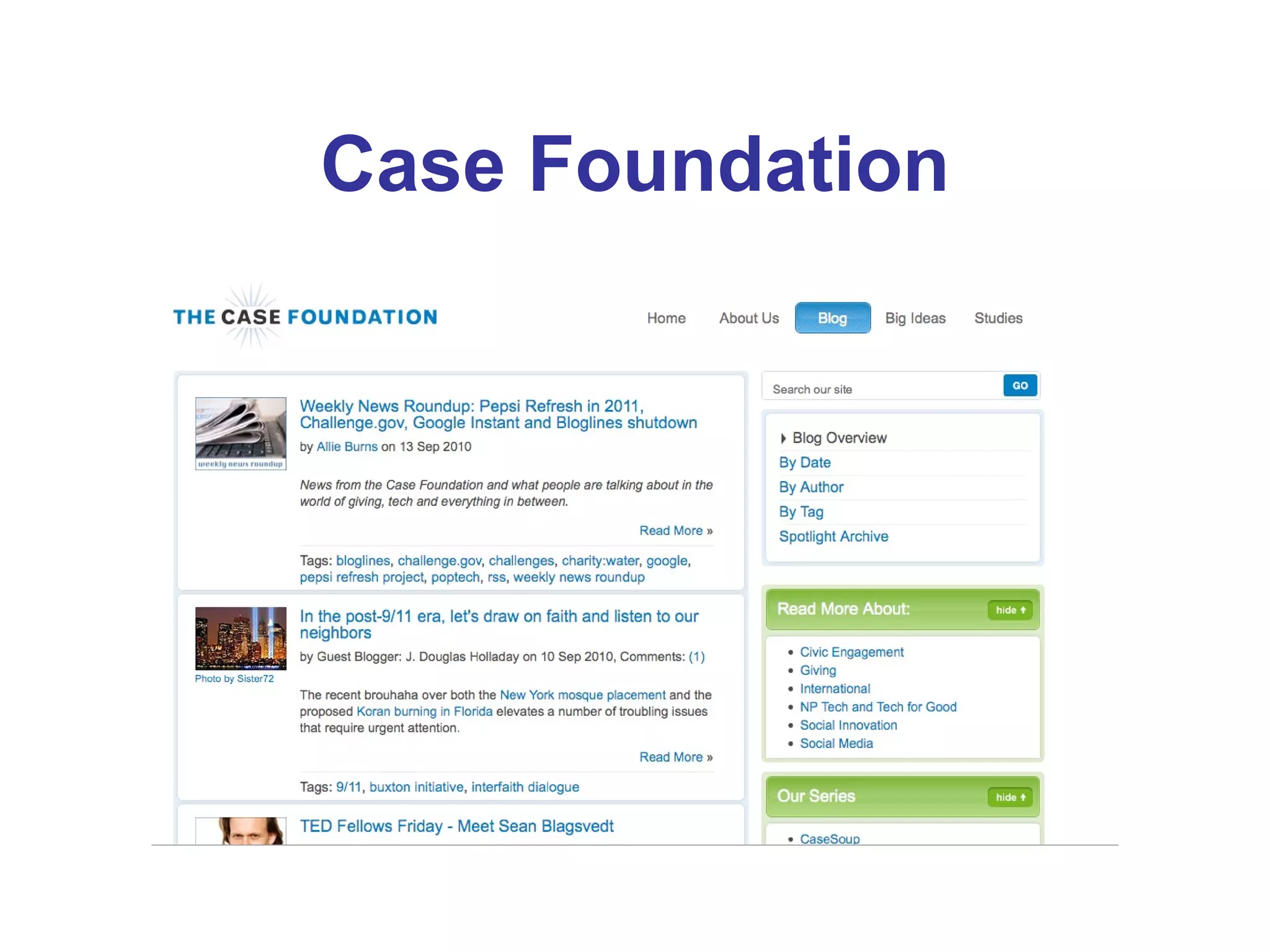 Case Foundation 