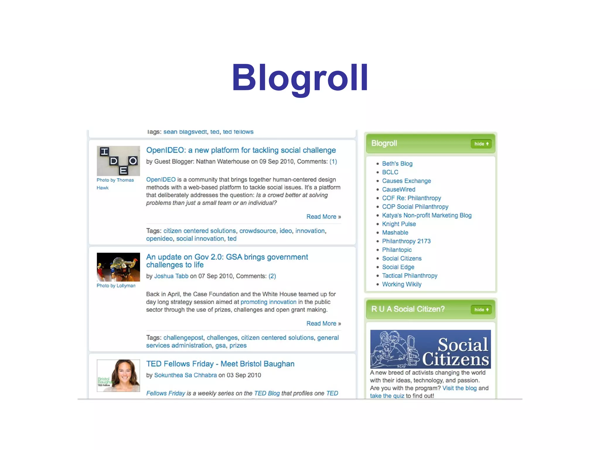 Blogroll 