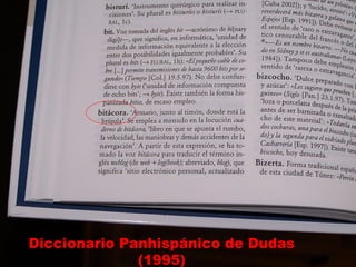 Diccionario Panhispánico de Dudas (1995) 