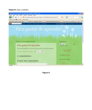 Passo 9: Veja o trabalho.




                            Figura 9
 