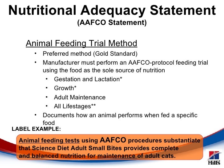 aafco feeding trials