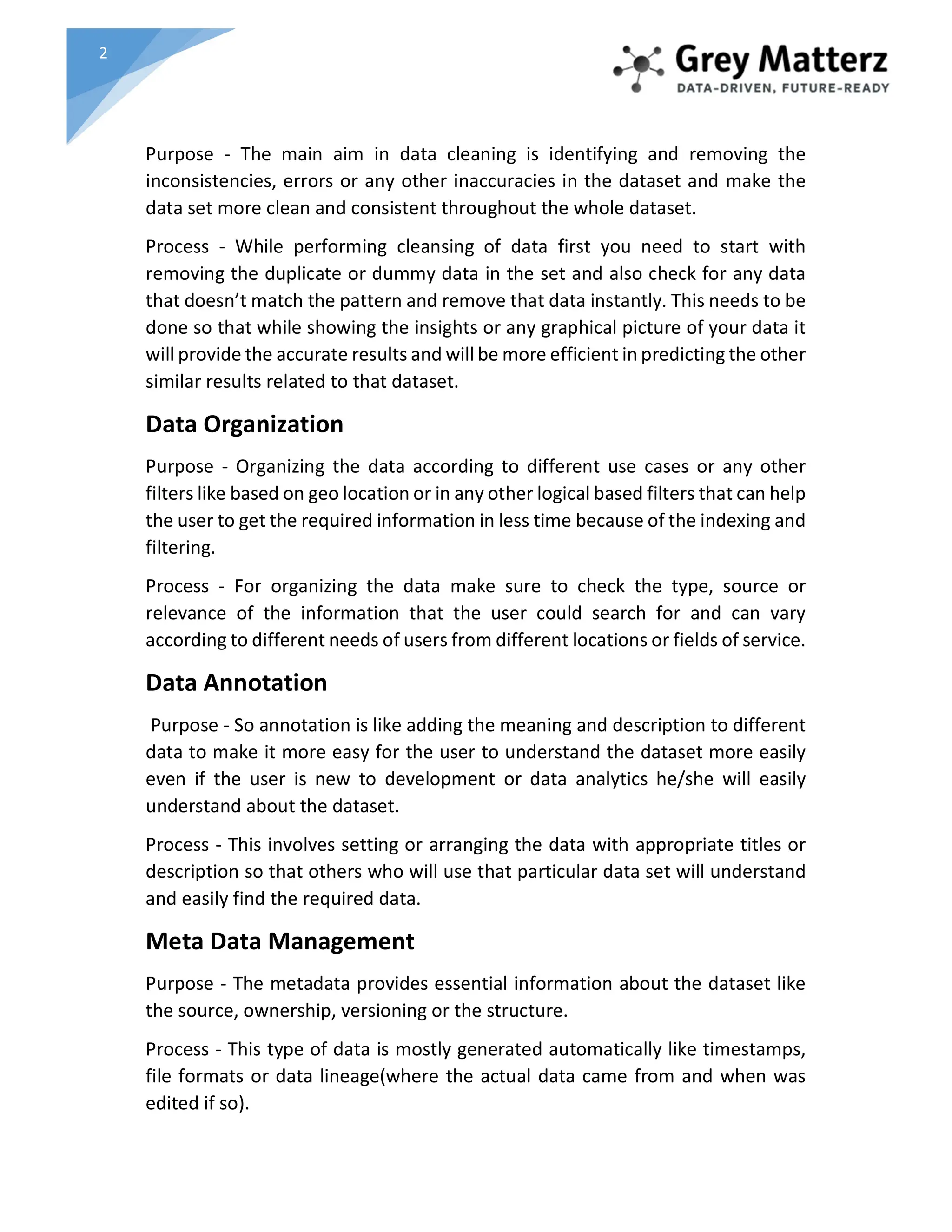 PDF of Data Curation types uses and Our Services | PDF | Free Download