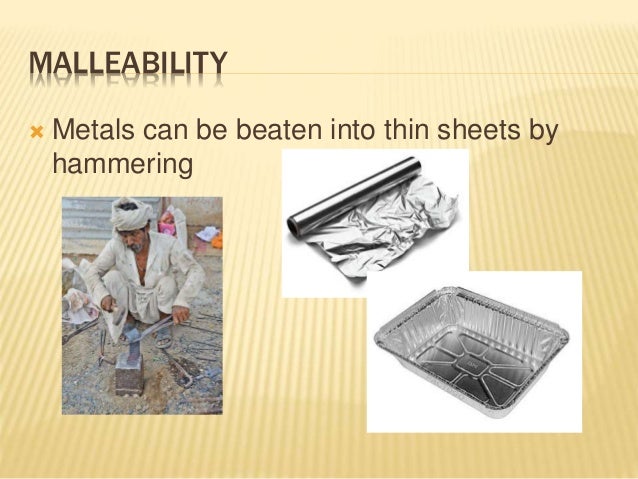 Physical Properties Of Metals