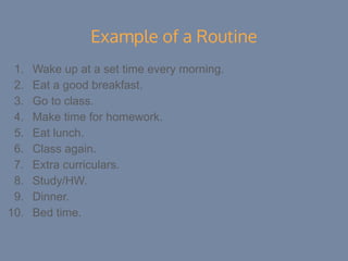 4 Simple Ways to Practice Time Management in College | PDF