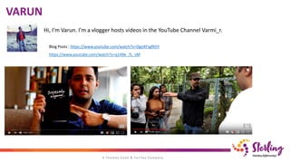 VARUN
Hi, I’m Varun. I’m a vlogger hosts videos in the YouTube Channel Varmi_r.
Blog Posts : https://www.youtube.com/watch?v=DgoXFsgfKhY
https://www.youtube.com/watch?v=q149e_7L_sM
 