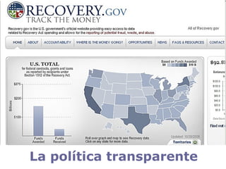 La política transparente 