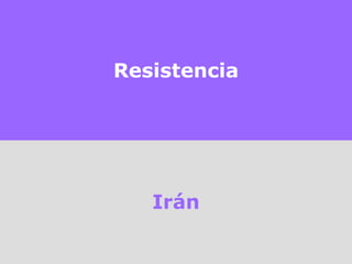 Resistencia Irán 