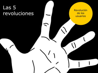Las 5 revoluciones Revolución de los usuarios 