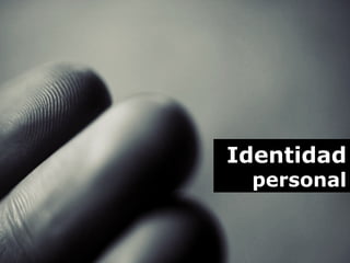 Identidad personal 