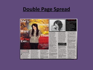 Double Page Spread 