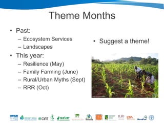 Nairobi ILRI-WLE: Blogging for Impact 