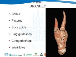 Nairobi ILRI-WLE: Blogging for Impact 