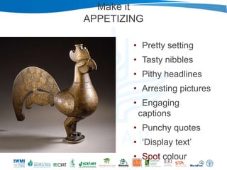 Nairobi ILRI-WLE: Blogging for Impact 