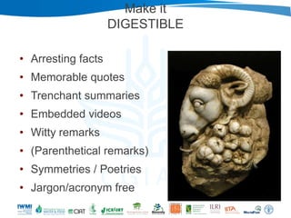 Nairobi ILRI-WLE: Blogging for Impact 